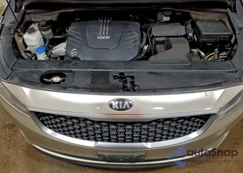 2016 Kia Sedona Lx из США, поврежденный, VIN KNDMB5C12G6178321